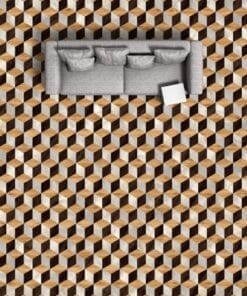 Big Diamond-plak PVC Vloer-Moduleo Moods