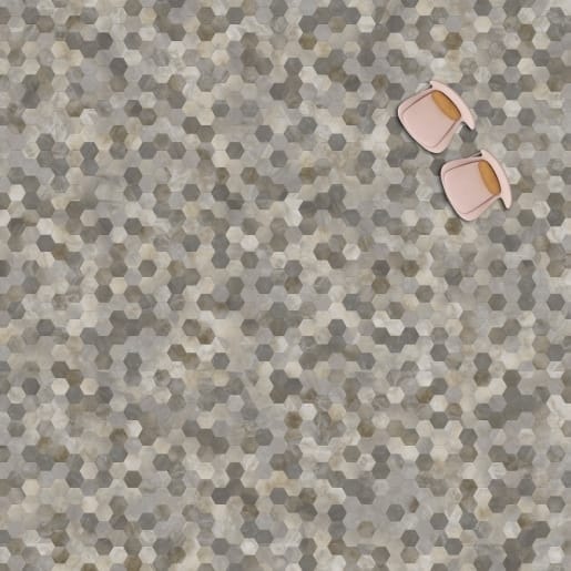 Hexagon- plak PVC vloer- Moduleo Moods - Afbeelding 13