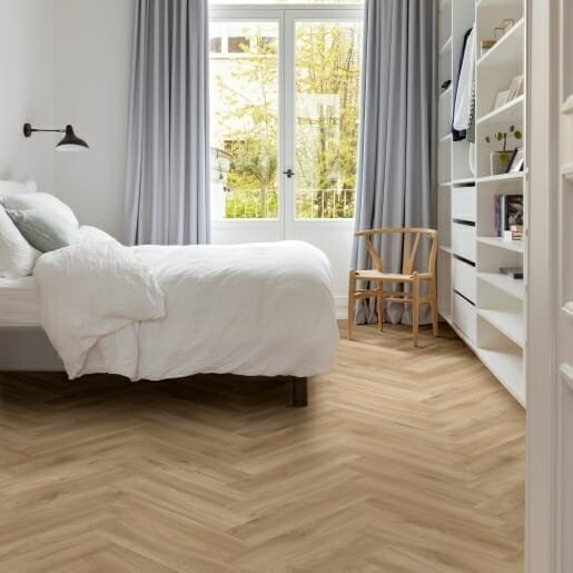 Sierra Oak- click PVC vloer- Moduleo LayRed Herringbone