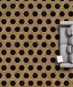 Wicker-plak PVC Vloer-Moduleo Moods