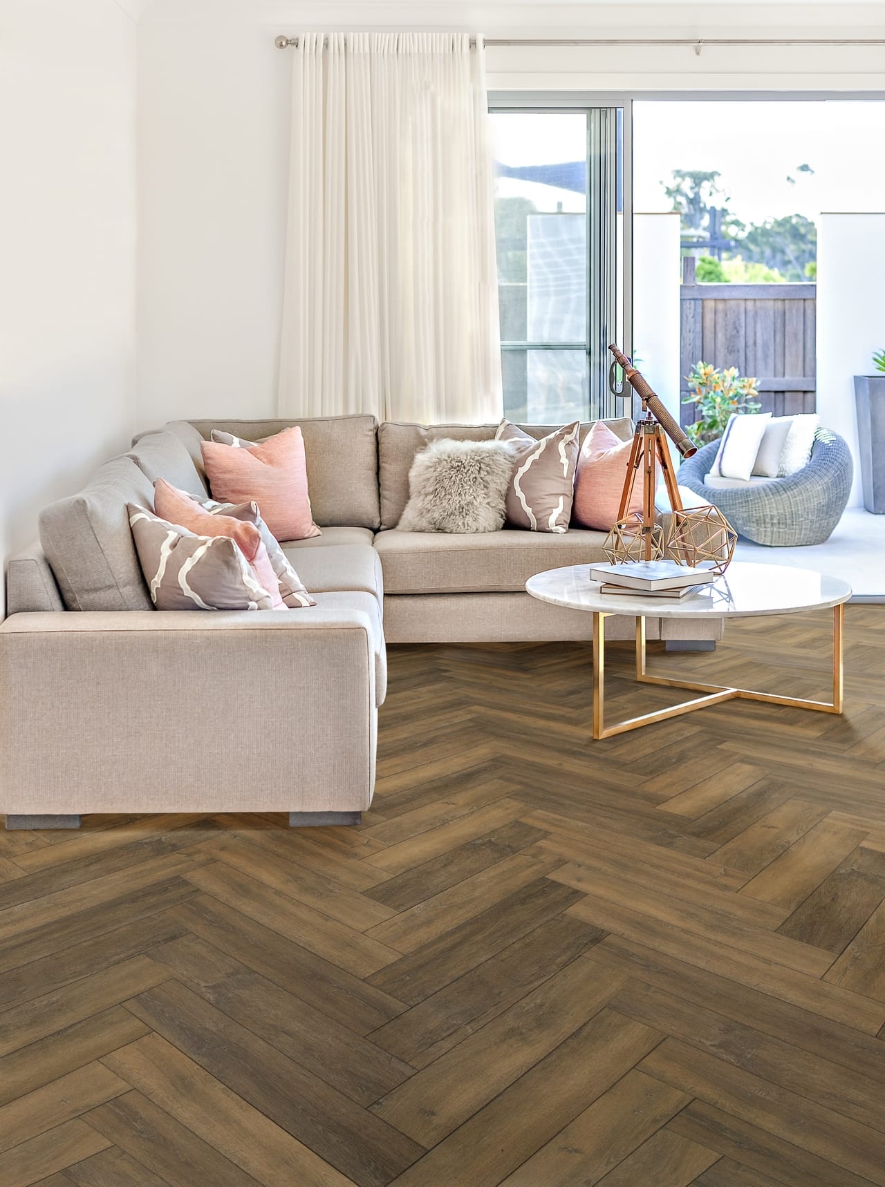 City Rigid Core Visgraat - klik PVC vloer - Gelasta